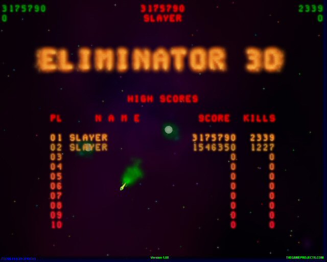 Eliminator 3D Screen Shot 1