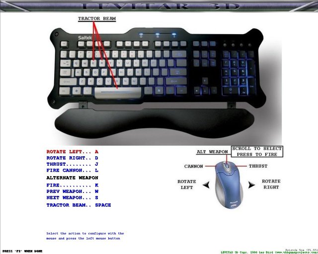 Levitar 3 Keyboard Configuration